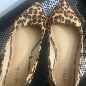 Torrid Leopard Ballet Pointed Flats